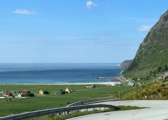 شقة Stor Og Ny Med Fjordutsikt