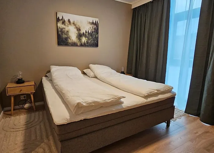 Stor Og Ny Med Fjordutsikt Apartment